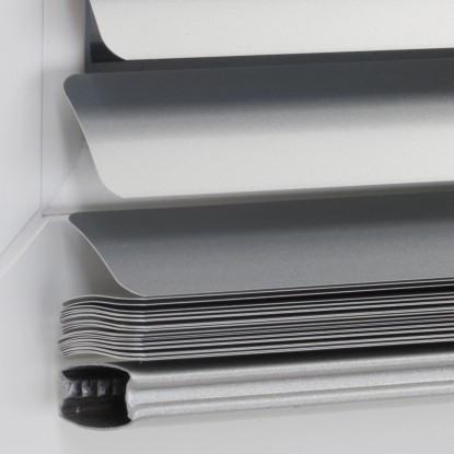 Aluminijasta žaluzija Burgos 100 cm x 160 cm srebrna