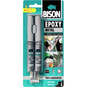 Bison Univerzalno dvokomponentno lepilo Epoxy Metal 24 ml