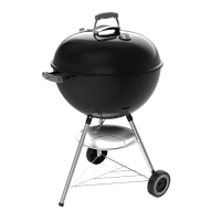 Weber Žar na oglje Original Kettle 57 cm črn