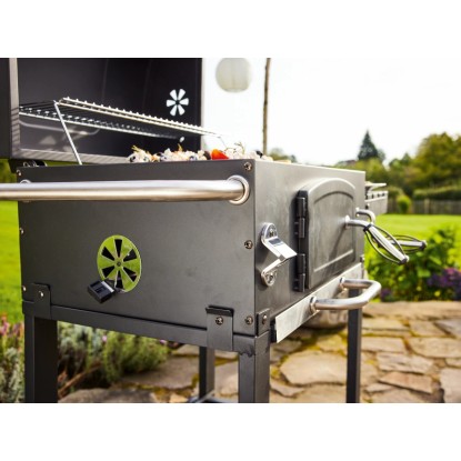 Jamestown Žar na oglje na vozičku Jaxon