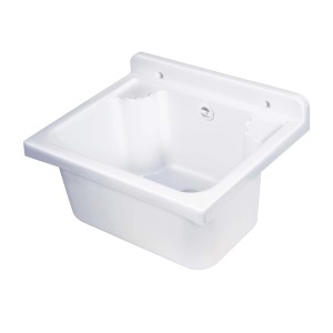 Eurociere Zunanji umivalnik Pilozzo 50 x 34 x 20 cm bela