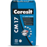 Ceresit 25 kg Fleksibilno lepilo za keramične ploščice CM 17