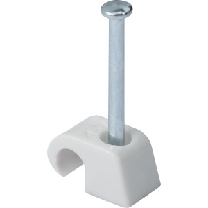 OBI Objemke za kable Ø 4 mm - Ø 7 mm 15 kosov Bele