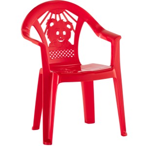 Otroški stol z motivom v različnih barvah