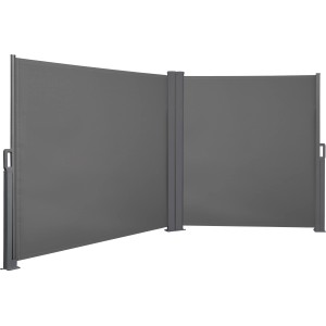 Stranska markiza Cordoba 2-stranska po 300 cm x 150 cm antracit