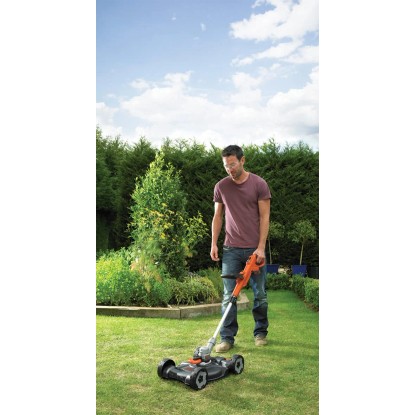 Black+Decker Akumulatorska kosilnica 3v1 STC1820CM AFS Reflex 18 V 2,0 Ah 28 cm