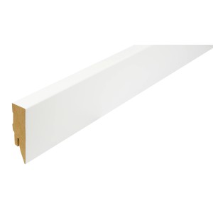 Talna letev 16 mm x 58 mm x 2.500 mm bela