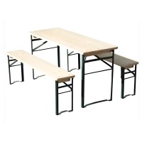 Otroška garnitura Bucin Mob 110 cm x 40 cm naravna FSC