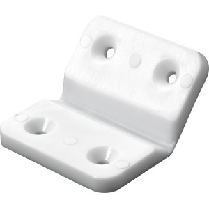 Hettich Kotni veznik 40 mm x 50 mm umetna masa bela 1 kos