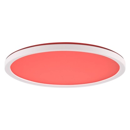 Brilliant Stropna LED-svetilka Velion bela Ø 29,3 cm