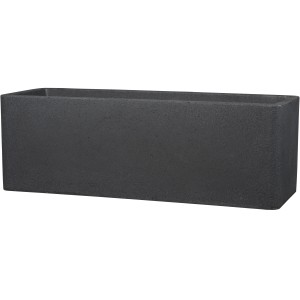 Scheurich Korito za rastline Plaza Box 79 cm x 29 cm 27,5 cm črni granit