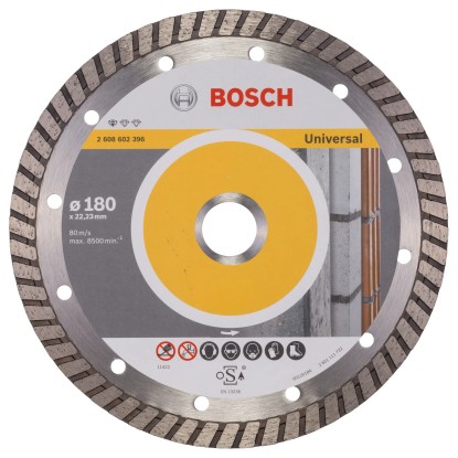 Bosch Diamantna rezalna plošča Universal Turbo Ø 180 mm x 2223 mm