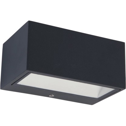 Lutec LED zunanja stenska svetilka Gemini antracitna