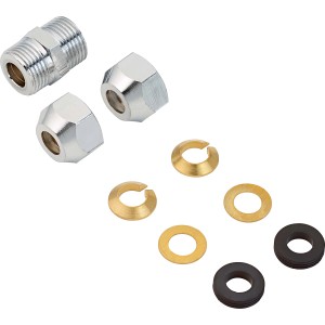 Kompresijska povezava Ø 8 mm Ravna