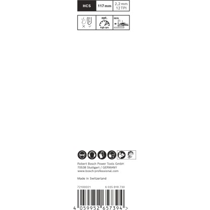 Bosch Expert List za vbodno žago Wood 2-Side Clean T 308 BO 2 kosa