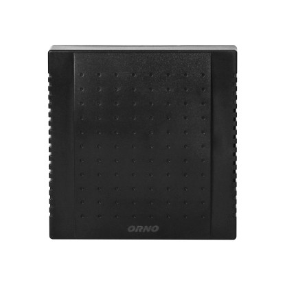 Orno Dvotonski zvonec Quarto Mini AC 230 V črn