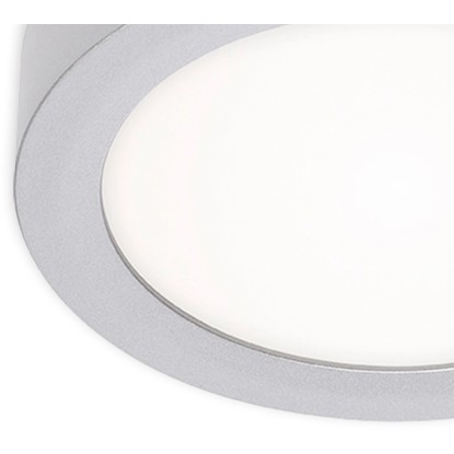 Briloner LED stropna in stenska svetilka Fire mat kromirana Ø 17 cm