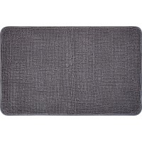 baliv Kopalniška preproga 50 cm x 80 cm poliester temno siva