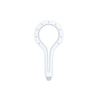 Inter Ceramic Tuš ročka 1 funkcija Ø 11 cm krom bela