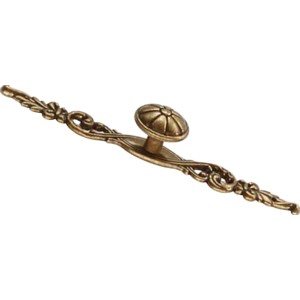 Gumb 1474, starana medenina brunirana