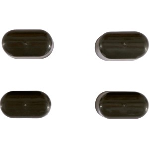 Pokrovčki za podnožje za vrtno klop Sacramento II 4 kosi