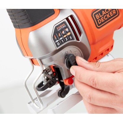 Black+Decker Elektronska nihajna vbodna žaga BES610K 650W