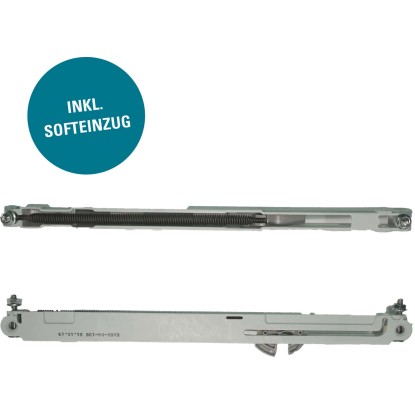 Novadoors Sistem drsnih vrat Nova 406 črn