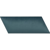 Stenska blazina Diamant desno 30 cm x 15 cm Petrol Žamet