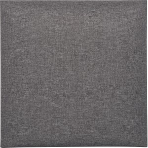 Stenska blazina Kvadrat 30 cm x 30 cm Temno siva Struktura