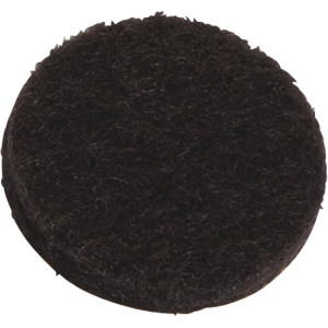 Klobučevinasti drsniki Samolepilni Ø 17 mm 20 kosov Rjave barve