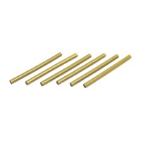 LUX-TOOLS Vložki za vroče lepljenje zlati Ø 11 mm 10 kosov