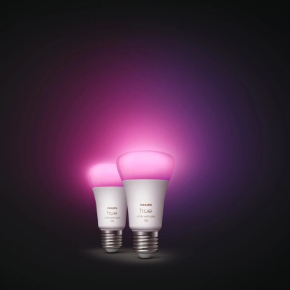 Philips Hue Dvojno pakiranje White & Color Ambiance E27 2 x 800 lm 9 W