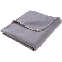 Flis odeja Uni 130 cm x 160 cm Temno siva