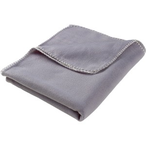 Flis odeja Uni 130 cm x 160 cm Temno siva