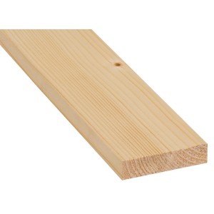 Lesena deska smreka/jelka 3-stransko oblana 20 mm x 95 mm x 2500 mm