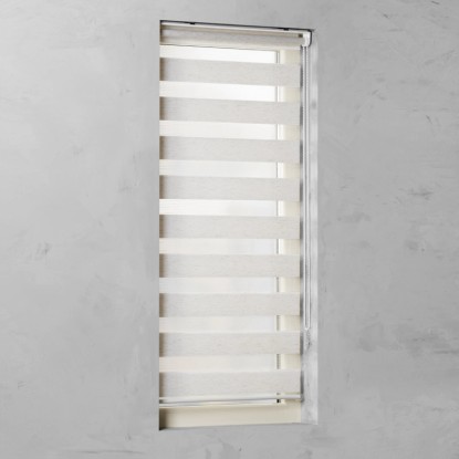 Cocoon Easy Fix dvojna dnevna rolo zavesa lan 45 cm x 150 cm