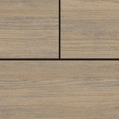 Terasna deska WPC dvobarvna 2,1 cm x 14,5 cm x 300 cm