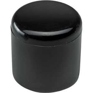 Hettich Čep za okrogle cevi Ø 18 mm iz umetne mase črn 4 kos