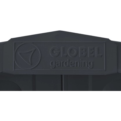 Globel Industries kovinska lopa 10x10 antracit Š x G: 295 cm x 299 cm