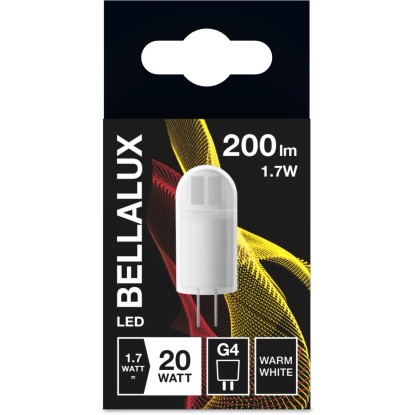 Bellalux LED žarnica Pin G4/1,7 W (200 lm) topla bela svetloba