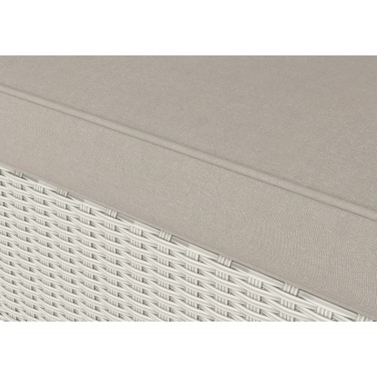 Gulfport Sedežna garnitura iz ratana 4-delna siva