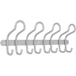 Siro Letvica s kljukicami 1783 kovina aluminij dolžina 400 mm 8 kavljev