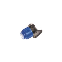 LUX-TOOLS Stenski priključek za PE-cevi Ø 25 mm x 24,1 mm (Rp 3/4")