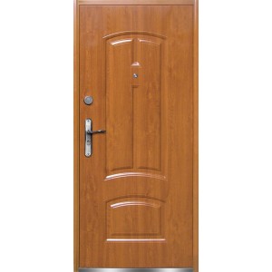O.K. Doors Zunanja kovinska vhodna vrata RA40 zlasti hrast 90 desna
