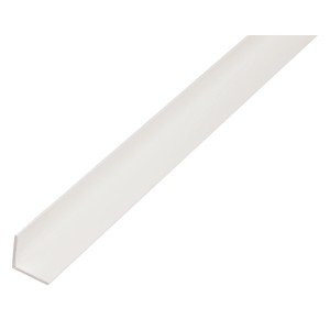 Kotni profil neenakomerni kraki Bela 10 mm x 40 mm x 2600 mm Debelina 2 mm