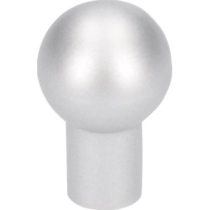 Siro Gumb za pohištvo 0503 Umetna masa Beli aluminij Ø 15 mm