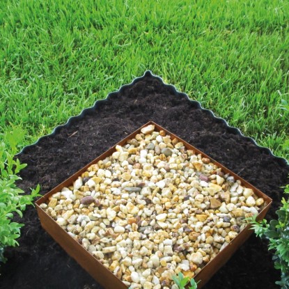 Bellissa Obroba trate Welle Pocinkana 500 cm x 14 cm