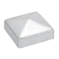 Kapa za stebriček kvadratna vroče pocinkana 71 mm x 71 mm