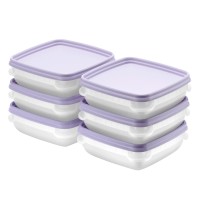 SmartStore Posodice za zamrzovanje Frost 300 ml sivka 6 kosov