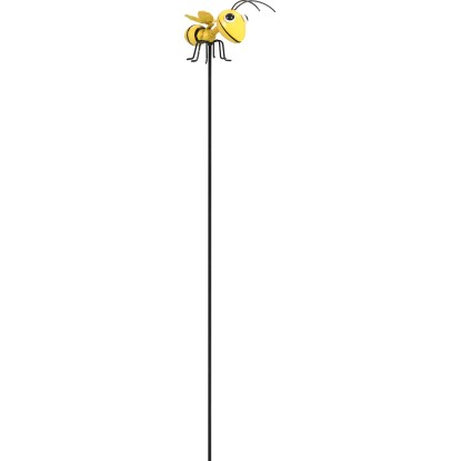 Vrtna vtična figura sršen rumeno-črna 95 cm